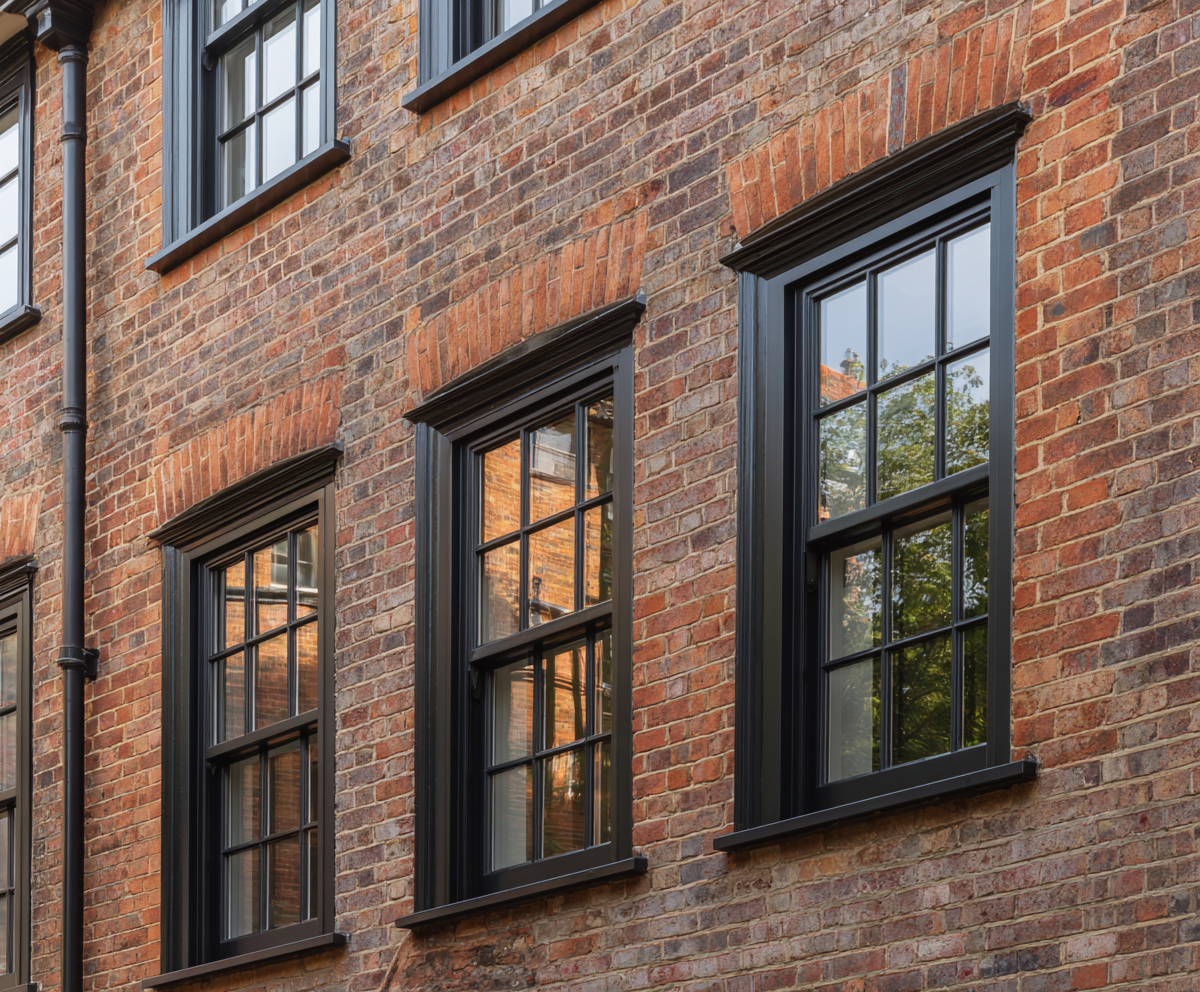 Matt Black Sash Windows