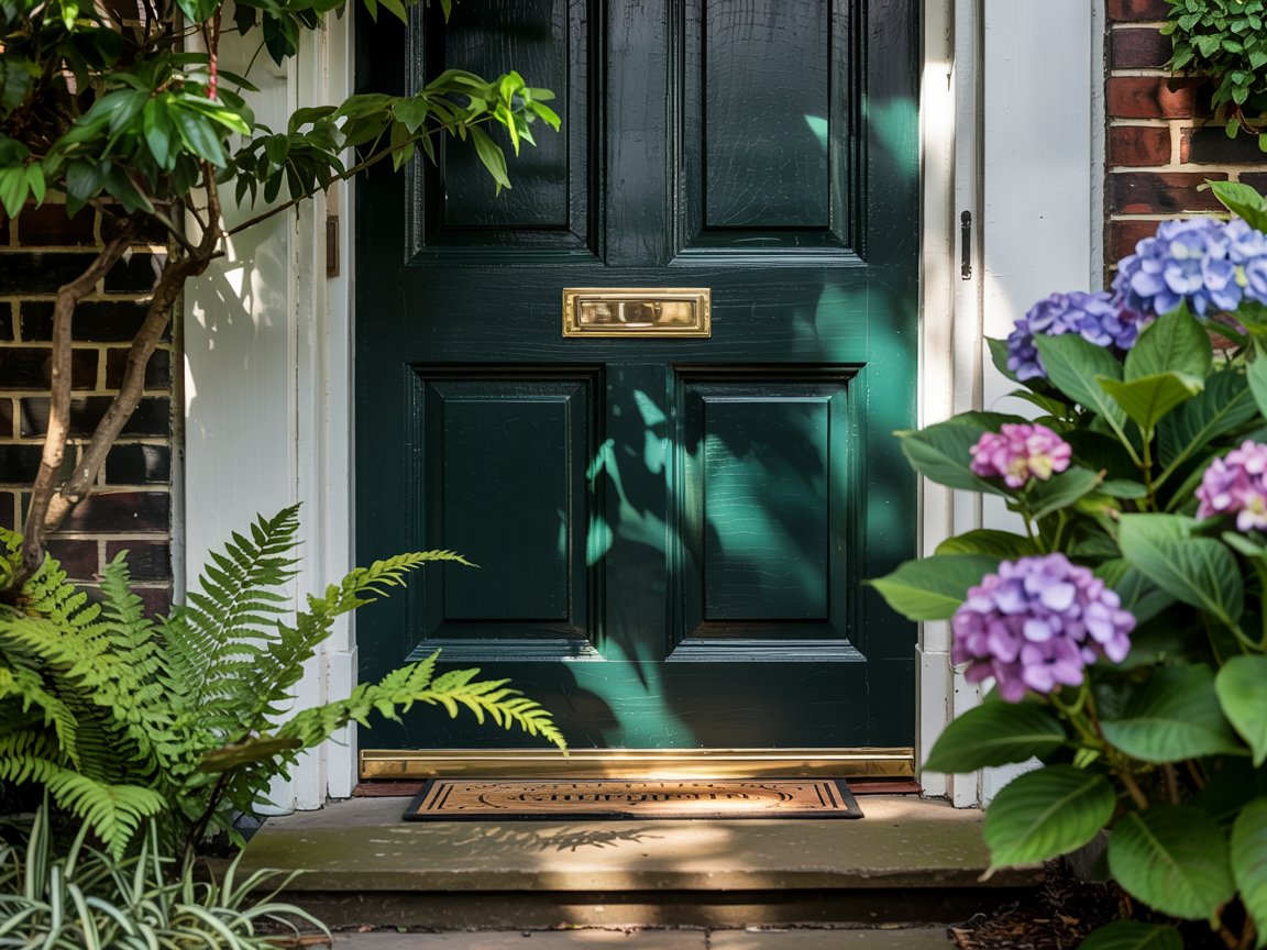 Timber Door Painted